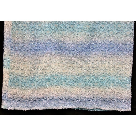 Sara Sara 2pc Tank Top Skirt 12 Blue Ombre Rhinestone Beach Ocean Stretch Casual - Picture 10 of 12